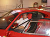 2008 - ANTONIO VISCO "CANTONIO" A BORDO DI UNA BELLA FERRARI IN UN SALONE D'AUTO A MARANELLO