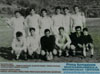 1968 - ECCO LA PRIMA FOTO ESISTENTE DI UNA SQUADRA SPERIMENTALE DEL NOSTRO PAESE IN UNA PARTITA DISPUTATASI A MONTERODUNI. I PROTAGONISTI SONO INDICATI IN BASSO.