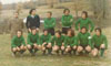 1974 - UNA FOTO STORICA: ECCO LA PRIMA SQUADRA UFFICIALE DELLA POL.ROCCARAVINDOLA. GARA ROCCHETTA-ROCCARAVINDOLA DI TERZA CATEGORIA, RISULTATO 0-1.