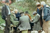 1984 - ANZIANI CHE GIOCANO A CARTE IN VIA S.LUCIA